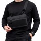 Youth Tactical Patch Shoulder Bag with 4 Pockets Black 716409 (No Patches)