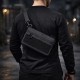 Youth Tactical Patch Shoulder Bag with 4 Pockets Black 716409 (No Patches)