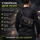 Youth Tactical Patch Shoulder Bag with 4 Pockets Black 716409 (No Patches)