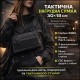 Youth Tactical Patch Shoulder Bag with 4 Pockets Black 716409 (No Patches)