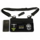 Youth Tactical Patch Shoulder Bag with 4 Pockets Black 716409 (No Patches)