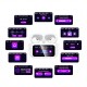 Беспроводные наушники TWS HOCO EW72 Lite Soar White с сенсорным управлением