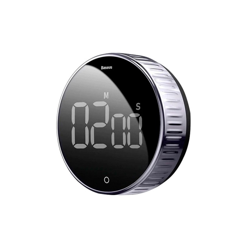 Baseus Heyo Rotation Countdown Timer Kitchen Timer, black