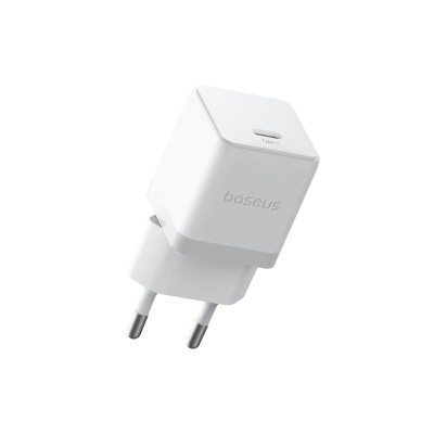 Мережевий зарядний пристрій Baseus Palm Fast Charger 1C 20W EU Moon White