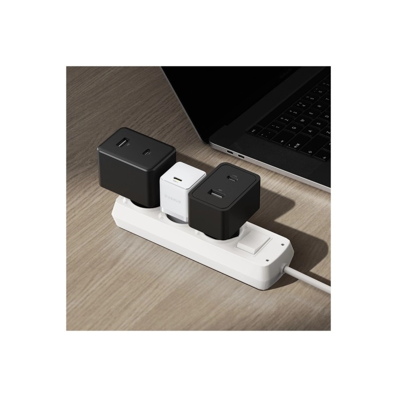Мережевий зарядний пристрій Baseus Palm Fast Charger 1C 20W EU Moon White