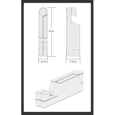 Універсальний тримач для мобільних телефонів та планшетів Fuhuang CNC Mobile Phone Holder P53 Оранжевий