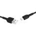 Кабель HOCO X20 USB для Type-C 3A, 2m, PVC, TPE connectors, Black