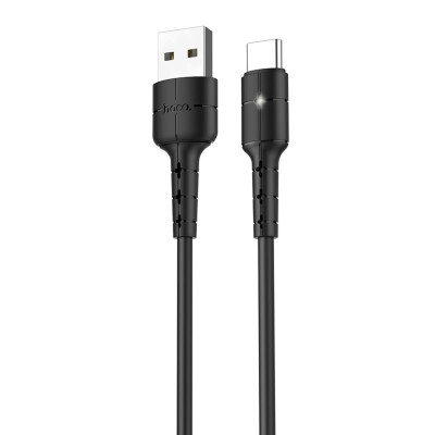 Кабель HOCO X30 Star Charging data cable for USB to Type-C Black