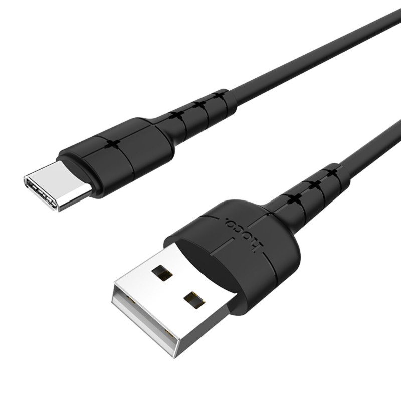 Кабель HOCO X30 Star Charging data cable for USB to Type-C Black