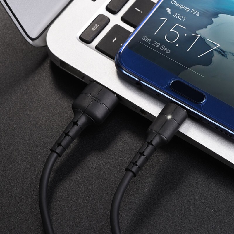 Кабель HOCO X30 Star Charging data cable for USB to Type-C Black