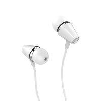 Навушники HOCO M34 Honor Music universal earphones з мікрофоном (3.5 мм mini-Jack) Білі