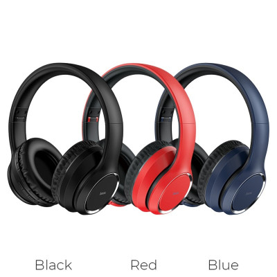 Наушники HOCO W28 Journey Wireless Headphones с микрофоном Черные