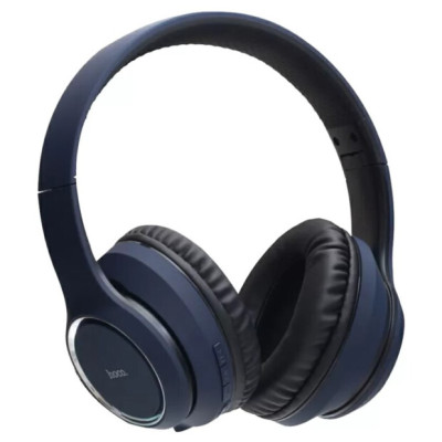 Навушники HOCO W28 Journey Wireless Headphones з мікрофоном Сині