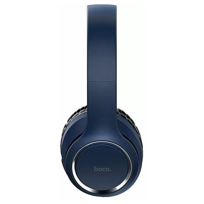 Навушники HOCO W28 Journey Wireless Headphones з мікрофоном Сині