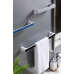 Держатель для полотенца Multifunctional Towel Rack Клейкий Пластиковый Серый