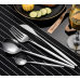 Набір столових приборів Polished Cutlery Set 24 предмети Темно-сірі