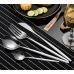 Набор столовых приборов Polished Cutlery Set 24 темно-серые предметы