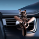 Ароматизатор Convex Dog French Bulldog Car Air Freshener Black + 2 змінних картриджа