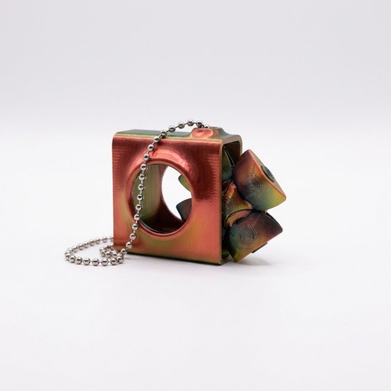 Fidget Zorble Zorble - transformer with case Silk Black/Red/Golden