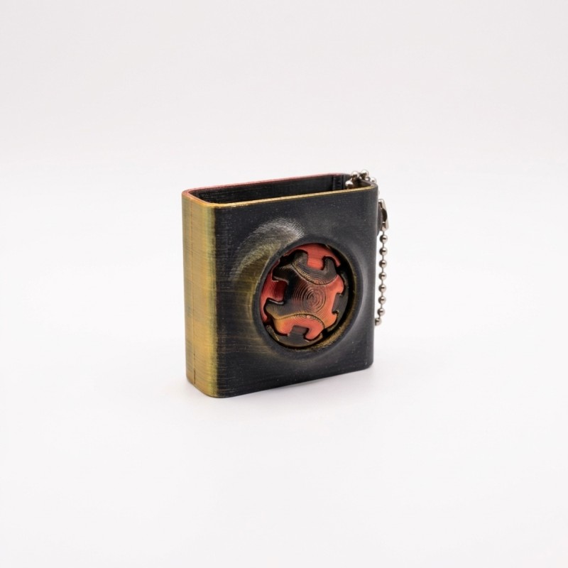 Fidget Zorble Zorble - transformer with case Silk Black/Red/Golden