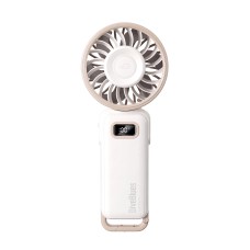 Вентилятор ручной DiveBlues Turbo Fan Pro с аккумулятором 3600mAh, дисплеем и 100 скоростями White