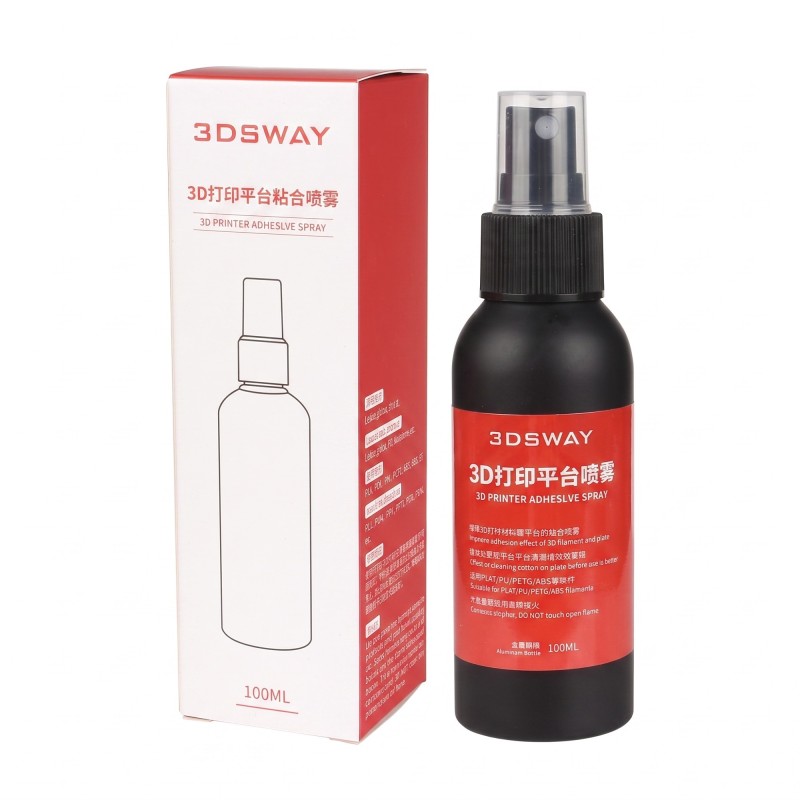 Рідкий клей для 3D принтера (адгезив спрей) 3DSWAY Liquid Adhesive Spray 100 мл