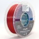 PLA Filament (пластик) для 3D принтера STing3D Silk Tri Color 1.75 мм 1 кг Триколірний Синій + Зелений + Червоний