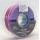 PLA Filament (пластик) для 3D принтера STing3D Silk Tri Color 1.75 мм 1 кг Триколірний Синій + Жовтий + Фіолетовий