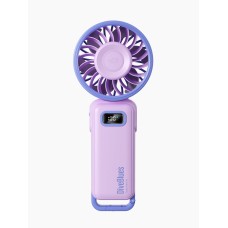 Вентилятор ручной DiveBlues Turbo Fan Pro с аккумулятором 3600mAh, дисплеем и 100 скоростями Purple-Blue