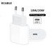 Сетевое зарядное устройство Kcable USB-C блок питания PD 20W Power Adapter для Apple iPhone/iPad