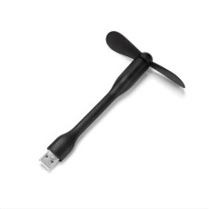 Вентилятор гибкий USB Черный для повербанков и ноутбуков
