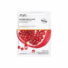 Тканинна маска для обличчя Zozu з екстрактом гранату 30 г