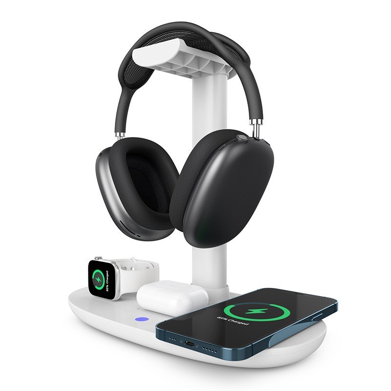 Бездротовий зарядний пристрій Vineedx Headphone Stand Wireless Charger 15W