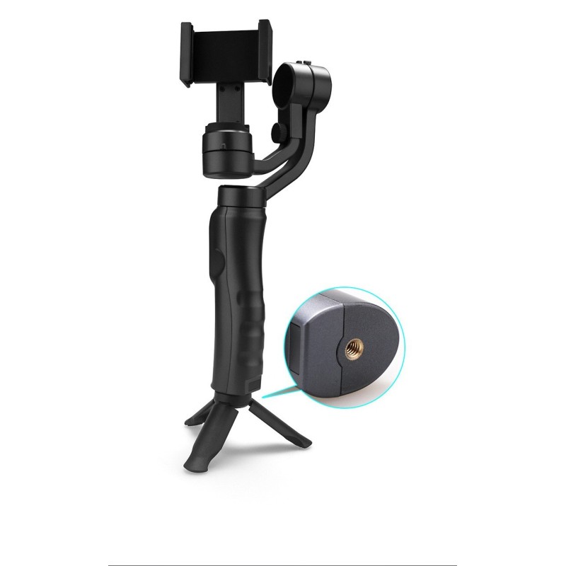 Стабілізатор ручний стедікам 3-х осьовий для телефону CYKE F6 Smartphone Handheld Gimbal Stabilizer Black