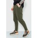 Спортивные мужские брюки тонкие стрейчевые, цвет хаки, 157R100