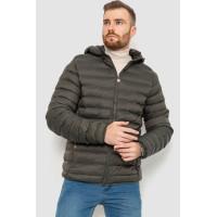 Куртка мужская демисезонная с капюшоном, цвет хаки, 129R11002.