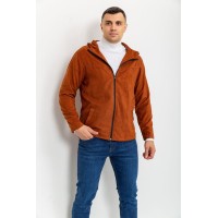 Мужская ветровка на молнии, цвет терракотовый, 131R3009