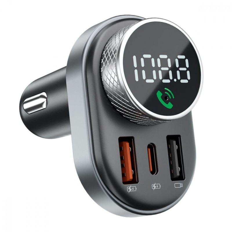АЗП Proove FM Launcher Sound Link 30W (PD+QC3.0) Type-C+USB black