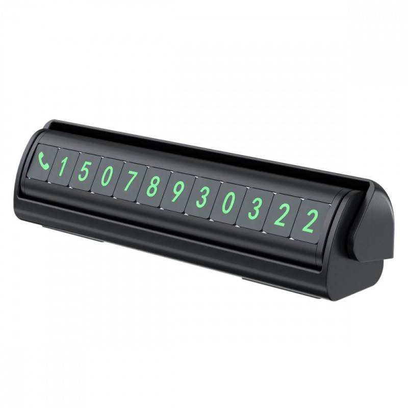 Парковочная карта Proove Twins Parking Number Plate black
