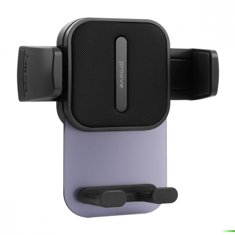 Автомобільний тримач Proove Crystal Clamp Suction Type Car Mount black