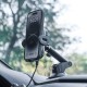 Автомобильный держатель с беспроводным ЗУ Proove Rounded Energy Pro 15W black