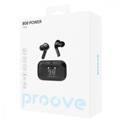 Бездротові навушники Proove 808 Power TWS black