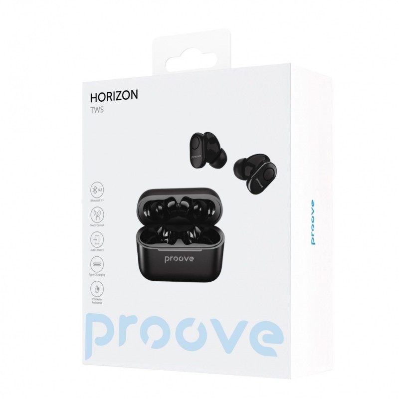 Бездротові навушники Proove Horizon TWS with ANC black