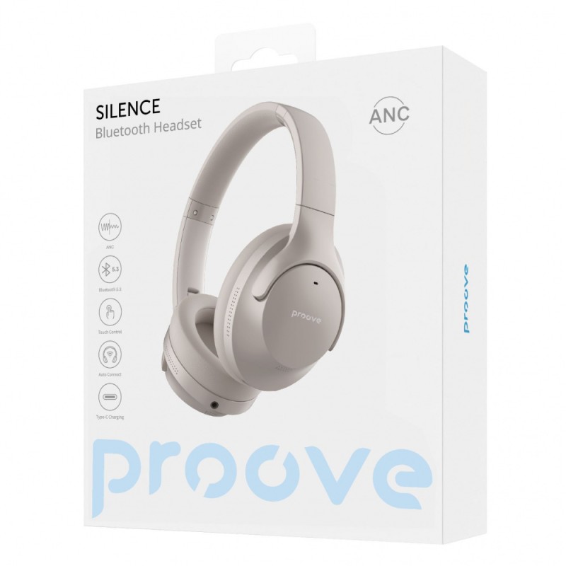 Беспроводные наушники Proove Silence with ANC black