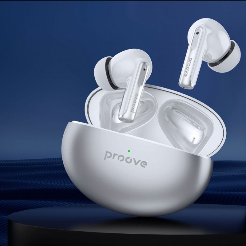 Бездротові навушники Proove Thunder Buds TWS with ANC silver
