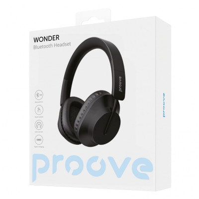 Беспроводные наушники Proove Wonder black