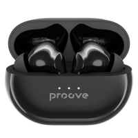 Беспроводные наушники Proove Woop TWS with ANC black glossy