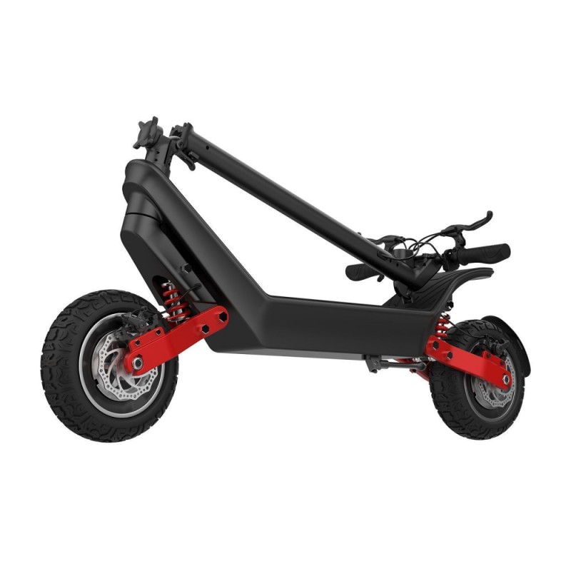 Електросамокат Proove Model Dual Sport (чорно червоний)