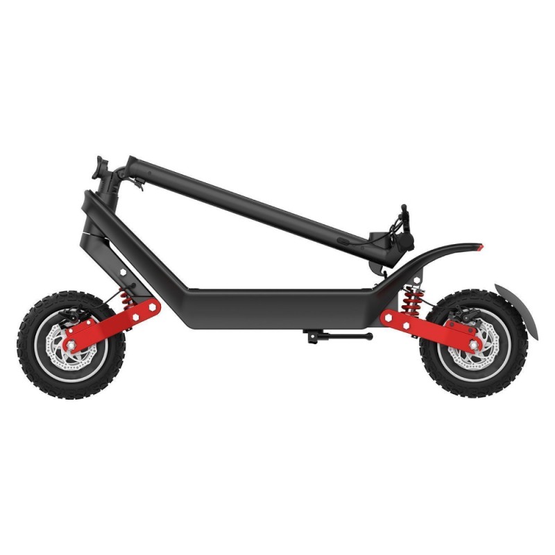 Електросамокат Proove Model Dual Sport (чорно червоний)