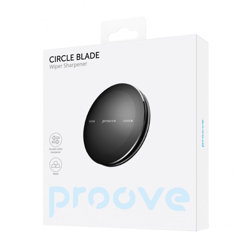 Точилка для склоочисника Proove Circle Blade з 2 лезами Black (48409)